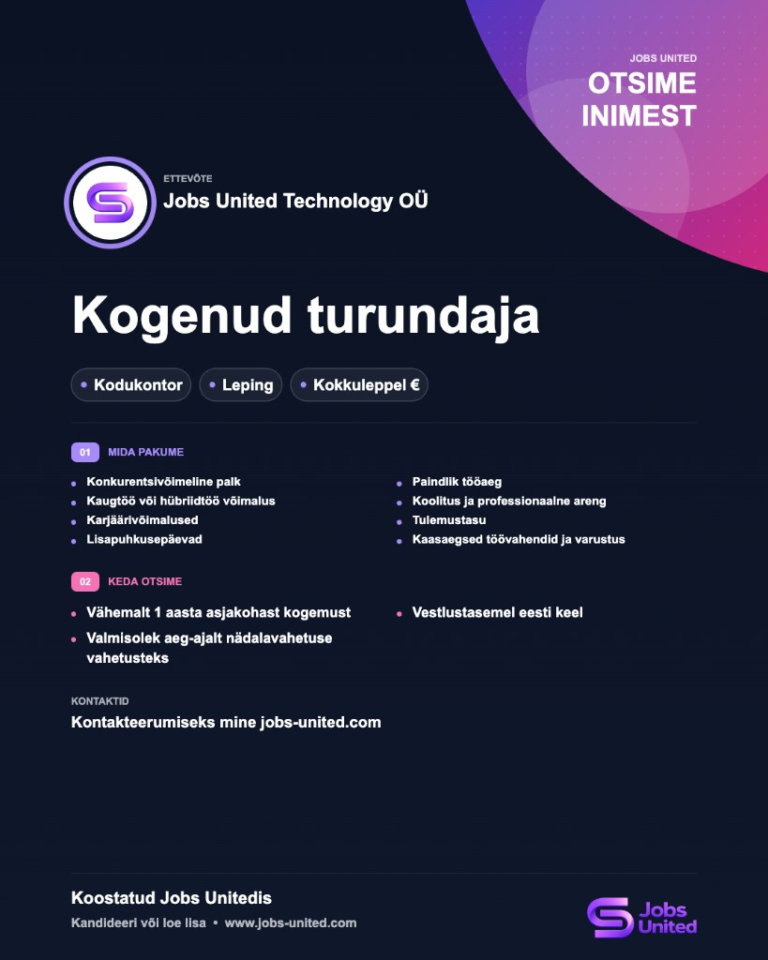 Tasuta töökuulutuse looja: tee professionaalne plakat 3 minutiga